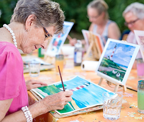 Art Therapy personne âgé