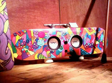 Personnalisation planche de skate