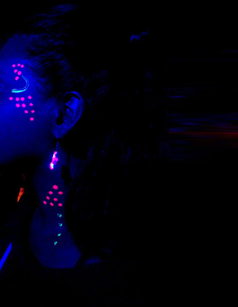 Tattoo fluo - (Réunion)